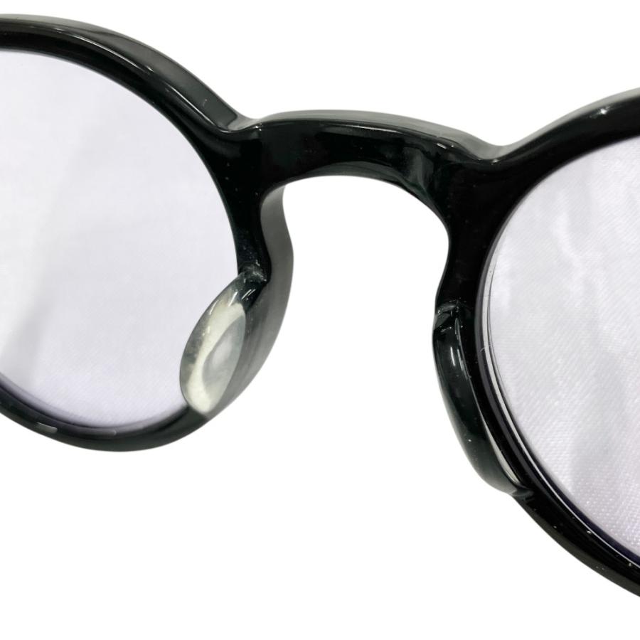 良品 EYEVAN アイヴァン Puerto 47 プエルト 度入り アイウェア 眼鏡 メガネ サングラス 47□22-145 ゴールド金具 黒 ブラック メンズ 古着 中古 | EYEVAN | 06