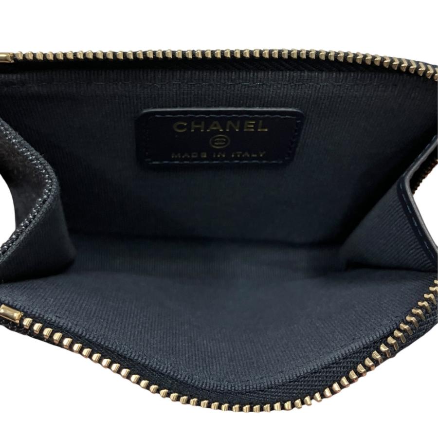 CHANEL（シャネル） 新品同様 26SS デニム マトラッセ カードホルダー