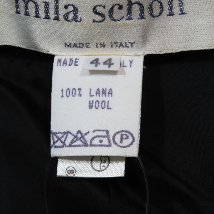未使用 mila schon ミラショーン ヴィンテージ ウール タイト 膝丈 スカート フォーマル 44 ブラック レディース 古着 中古 | mila schon | 06