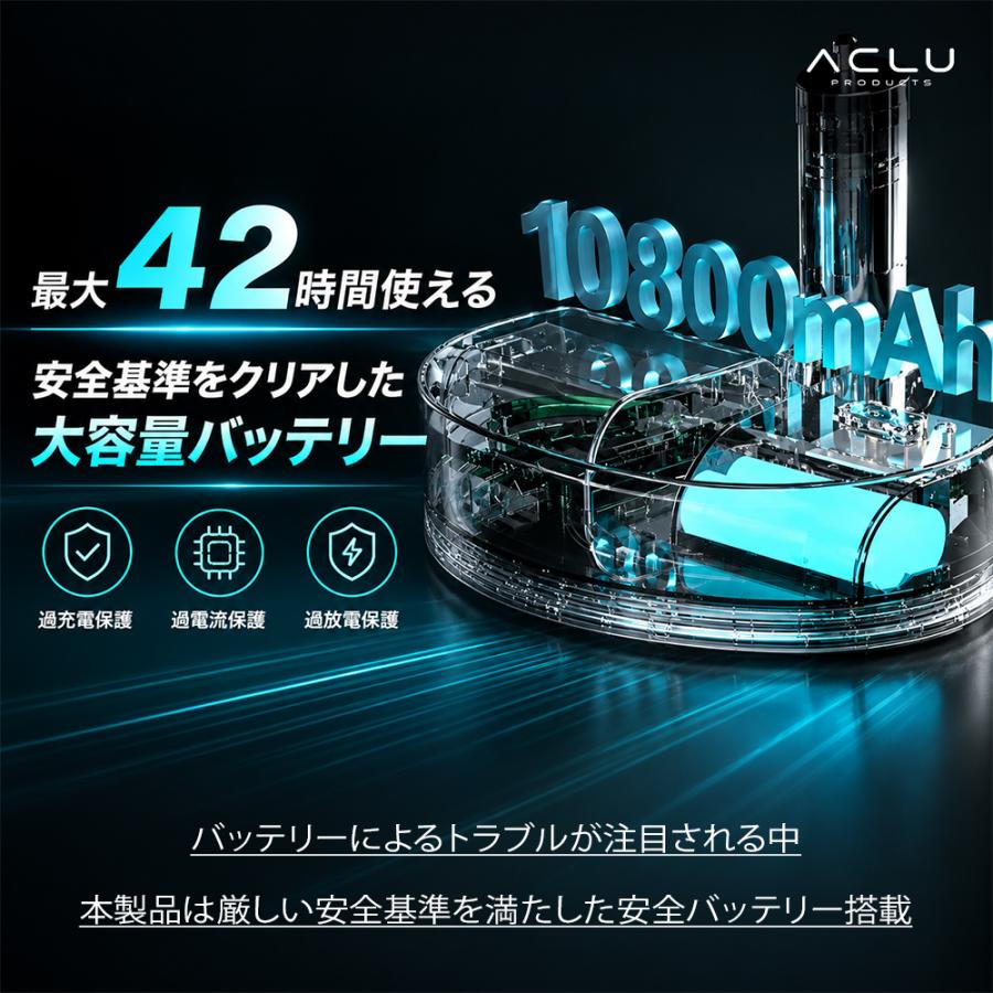 2026最新版 PSE認証 コードレス扇風機 30cm DCモーター 強力 首振り