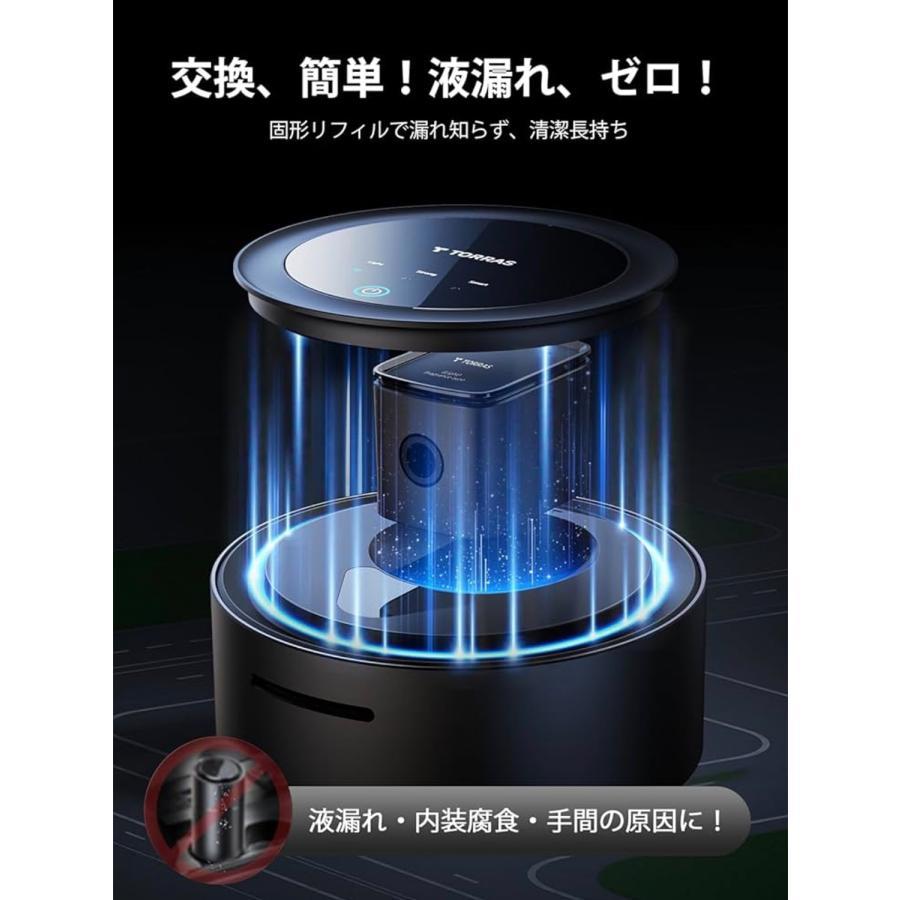 2,400円分お得／ TORRAS 車 アロマディフューザー 360°香り拡散