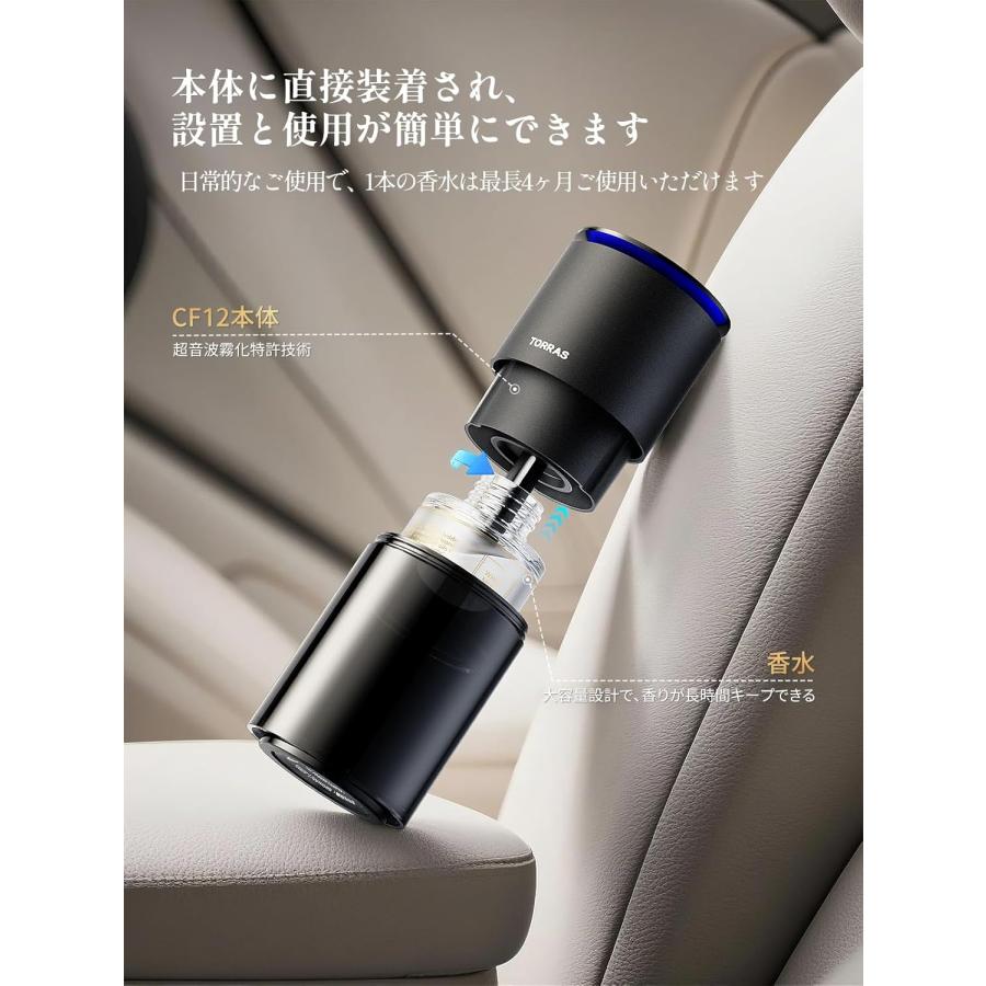 正規品】 TORRAS カーフレグランス香水リフィル CF12専用 車芳香剤 消