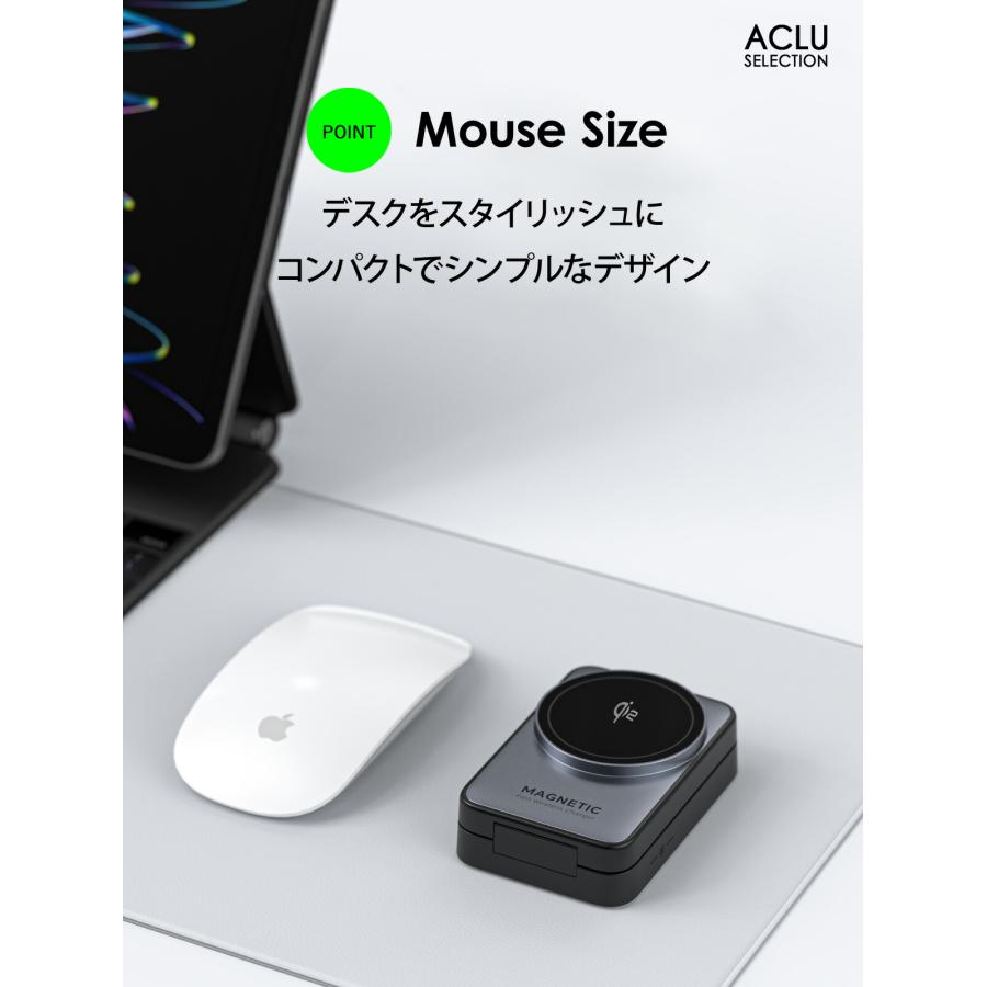 新規格】 Qi2 ワイヤレス充電器 3in1 iPhone 15W 高速充電 新規格】 Qi2 ワイヤレス充電器 3in1 iPhone 15W 高速充電