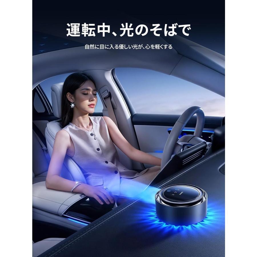 2,400円分お得／ TORRAS 車 アロマディフューザー 360°香り拡散