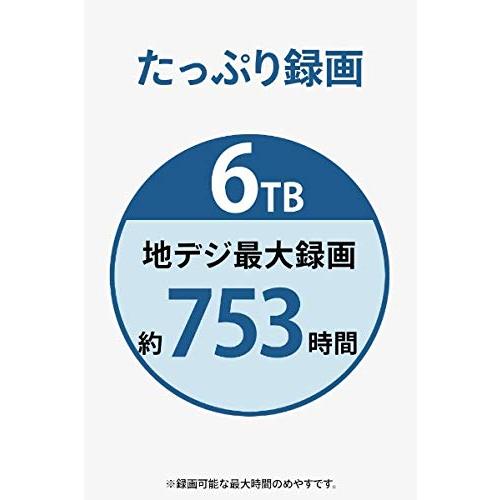 I/Oデータ USB 3.1 Gen 1（USB 3.0）対応 外付けハードディスク 6.0TB HDCZ-UTL6KC｜remtory｜05