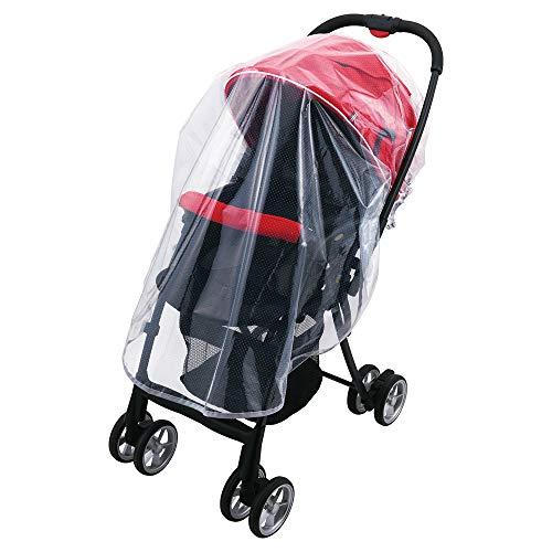 ダイヤ (Daiya) ベビーカー用レインカバー サッとおでかけ 着脱ラクラク A型 B型 対面式 背面式 対応 蒸れに | 