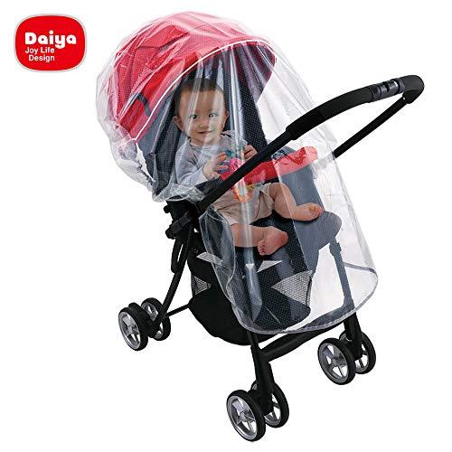 ダイヤ (Daiya) ベビーカー用レインカバー サッとおでかけ 着脱ラクラク A型 B型 対面式 背面式 対応 蒸れに |  | 09