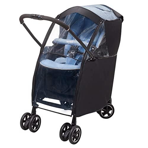 Aprica(アップリカ) ベビーカー用レインカバー マルチレインカバープラス ラクーナ、ルンルン、カルーンエアー対応 (ブラック) 20239 |  | 01