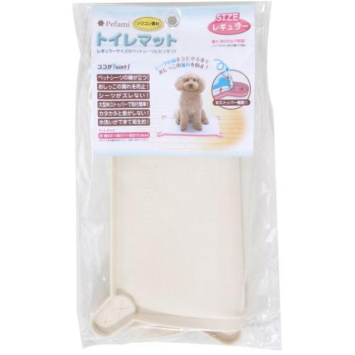 アースペットTK ペファミ トイレマット03 レギュラー アイボリー | 