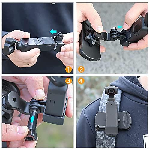 Osmo Pocket Backpack Quick Clip Mount360 Degree Rotation Bac｜remtory｜06
