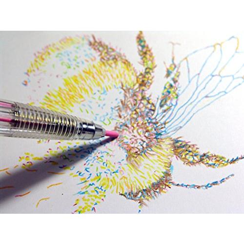 Pentel Arts 8色自動鉛筆、アソートカラーアクセントクリップ色、1鉛筆(ph158?) 1 Pencil｜remtory｜04