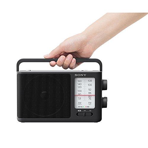 ソニー ポータブルラジオ ICF-506 : FM/AM/ワイドFM対応 電池駆動可能  