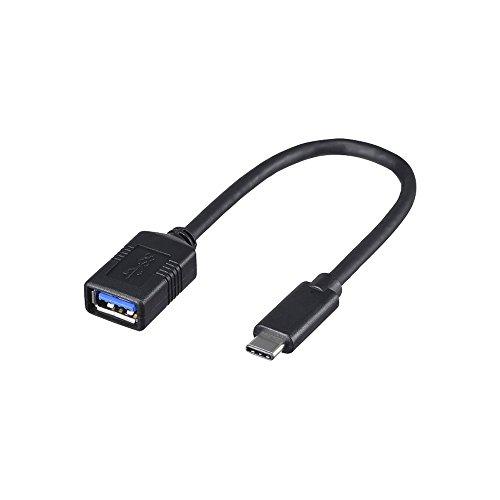 バッファロー BUFFALO USB3.1Gen1変換ケーブル(AメスtoC)0.15m ブラック BSUAMC311015BK｜remtory｜02