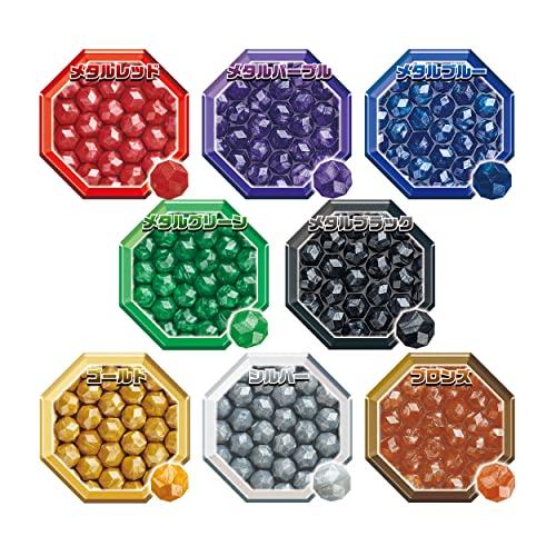 アクアビーズ 別売り メタリックカラービーズセット (ポリゴン