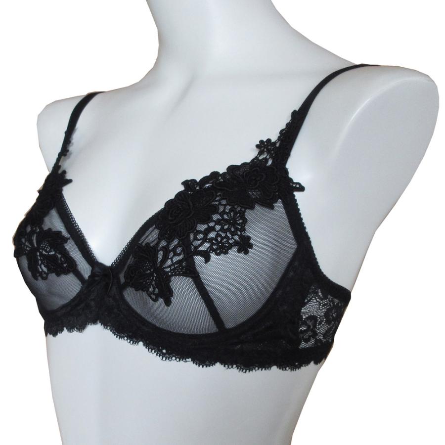 ノンパッドケミカルモチーフワイヤーブラジャー | REN-VI | 01