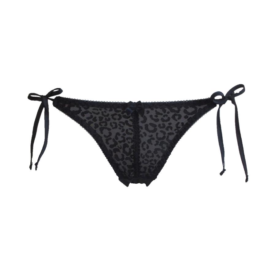 柄ジョーゼット脇ひも結びショーツ　レディースショーツ | REN-VI | 02