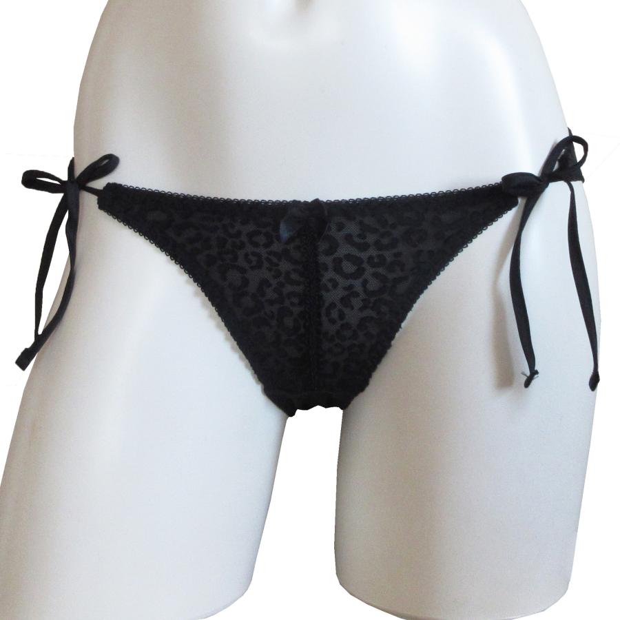 柄ジョーゼット脇ひも結びショーツ　レディースショーツ | REN-VI | 06