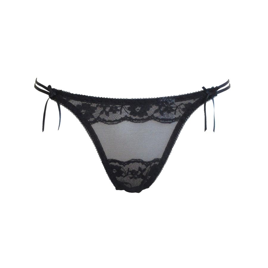 チュールネットレースデザインＴバックショーツ　レディースショーツ　タンガ | REN-VI