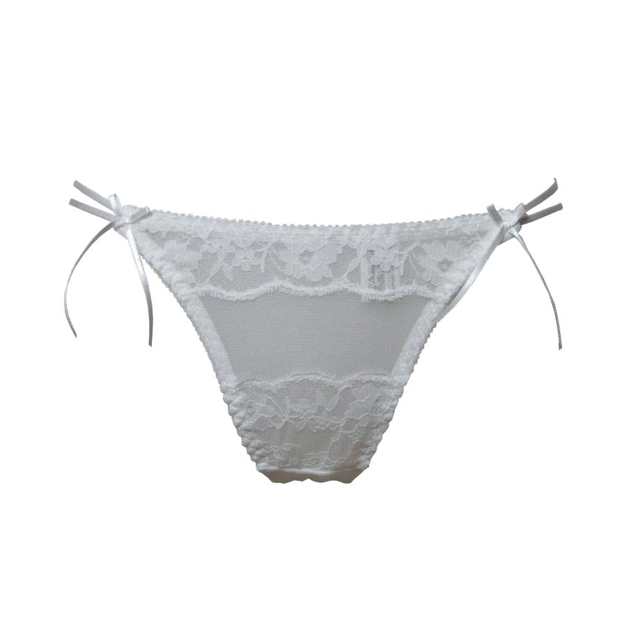 チュールネットレースデザインＴバックショーツ　レディースショーツ　タンガ | REN-VI | 01
