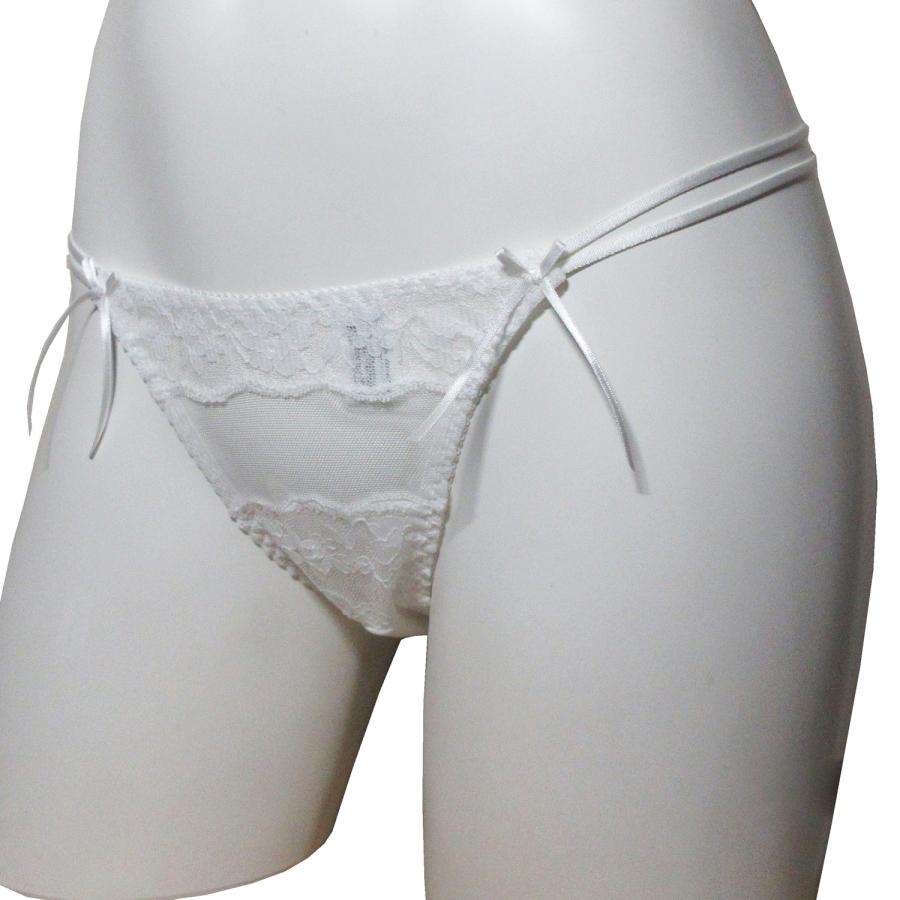 チュールネットレースデザインＴバックショーツ　レディースショーツ　タンガ | REN-VI | 03