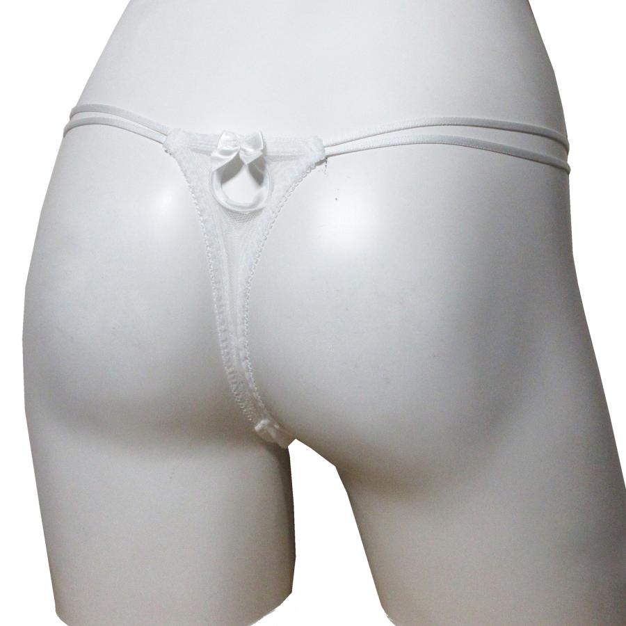 チュールネットレースデザインＴバックショーツ　レディースショーツ　タンガ | REN-VI | 04