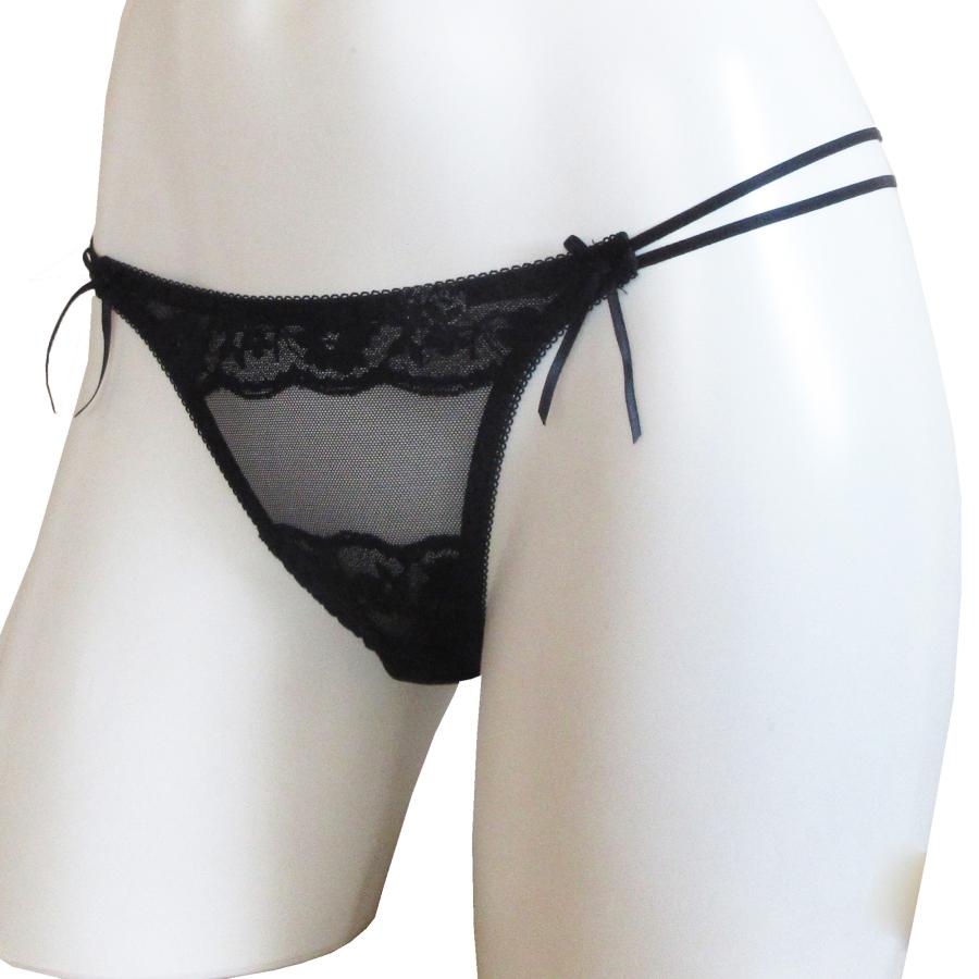 チュールネットレースデザインＴバックショーツ　レディースショーツ　タンガ | REN-VI | 06