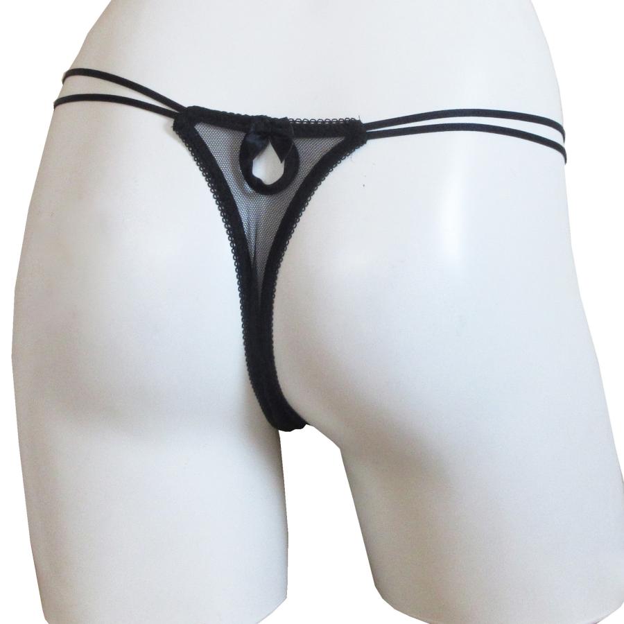 チュールネットレースデザインＴバックショーツ　レディースショーツ　タンガ | REN-VI | 07