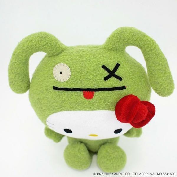 UGLYDOLL アグリードール ハローキティ グリーンGUND ガンド
