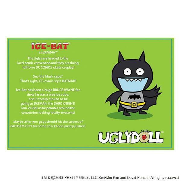早い者勝ち！　アグリィ　ugly　igr UGLYDOLL アグリードール ブラックバットマン Batman アイスバット ICE