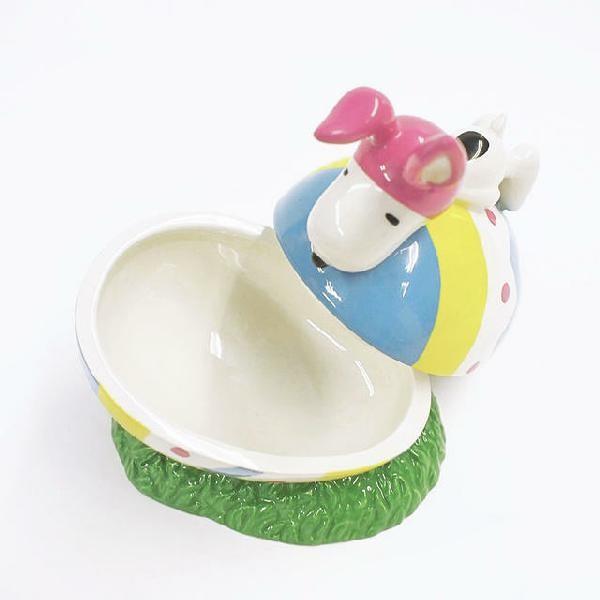 スヌーピー フィギュア インテリア小物Department 56Easter Beagle Box #4043255｜renaissance-gift｜06