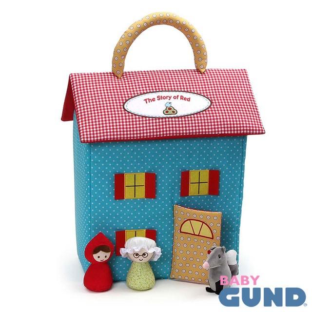 GUND 赤ずきんちゃんハウス　ぬいぐるみ ラッピング対象外商品】ぬいぐるみ 赤ずきんちゃん ハウス 人形 プレイ