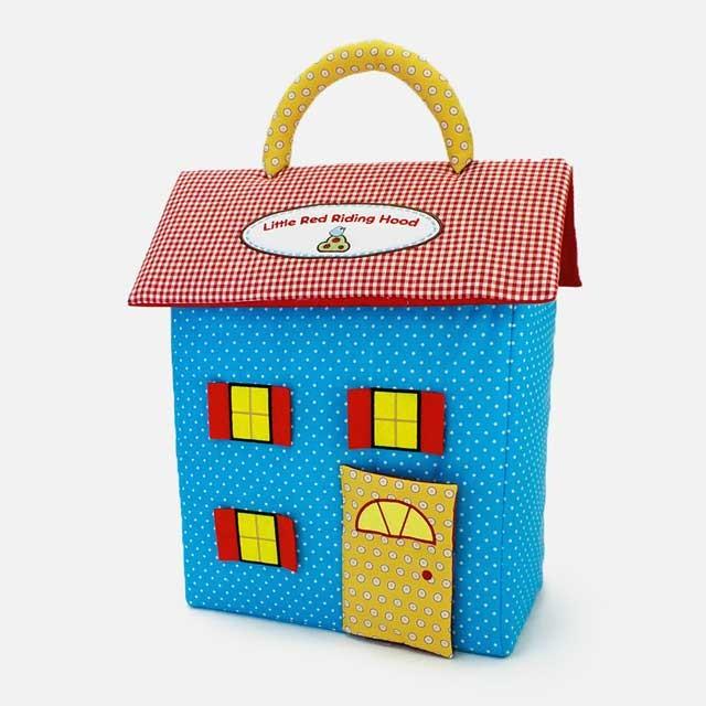 ラッピング対象外商品】ぬいぐるみ 赤ずきんちゃん ハウス 人形 プレイ