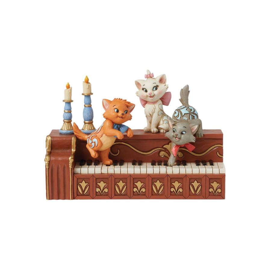 新品【Disney Traditions】おしゃれキャット キトゥンズピアノ おしゃれキャット キトゥンズピアノ Disney Traditions #6016349