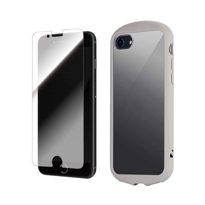 iPhone8 64GB シルバー フィルム 透明ケース付き スマホケース iPhone8 Plus カバー 耐衝撃 iPhone 8 ケース クリア