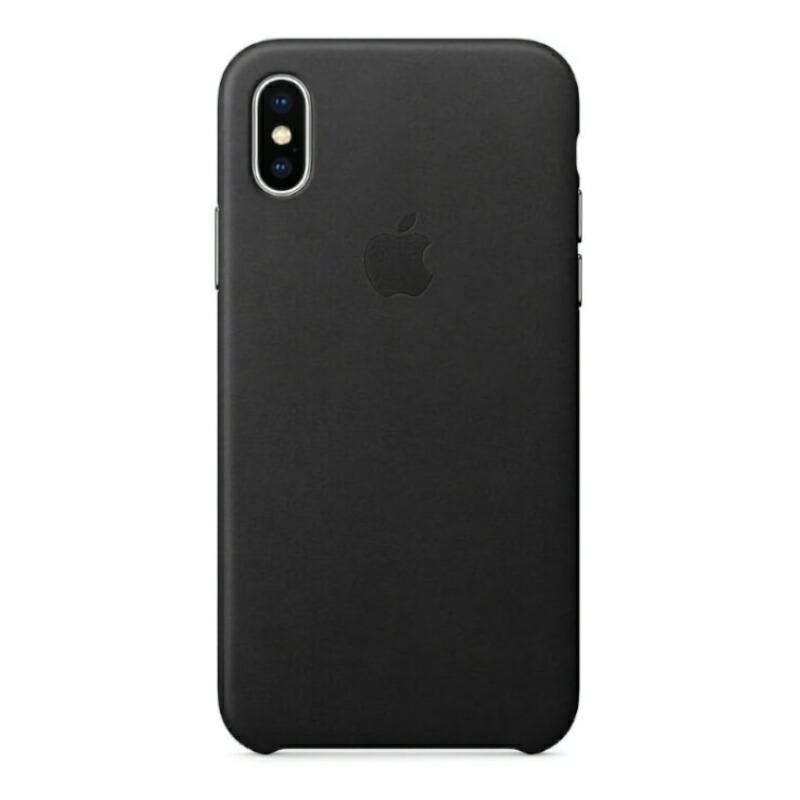 【ポイント10倍】【純正品】iPhone X / XS レザーケース ブラック Apple 10 アイフォーン ケース カバー  ワイヤレス充電 新品 アウトレットMQTD2FE/A｜renaissmorito｜02