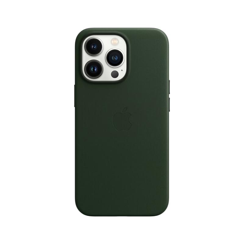 Apple アップル 純正品 iPhone 13 Pro レザーケース セコイア Apple アップル 純正品 iPhone 13 Pro レザーケース セコイア