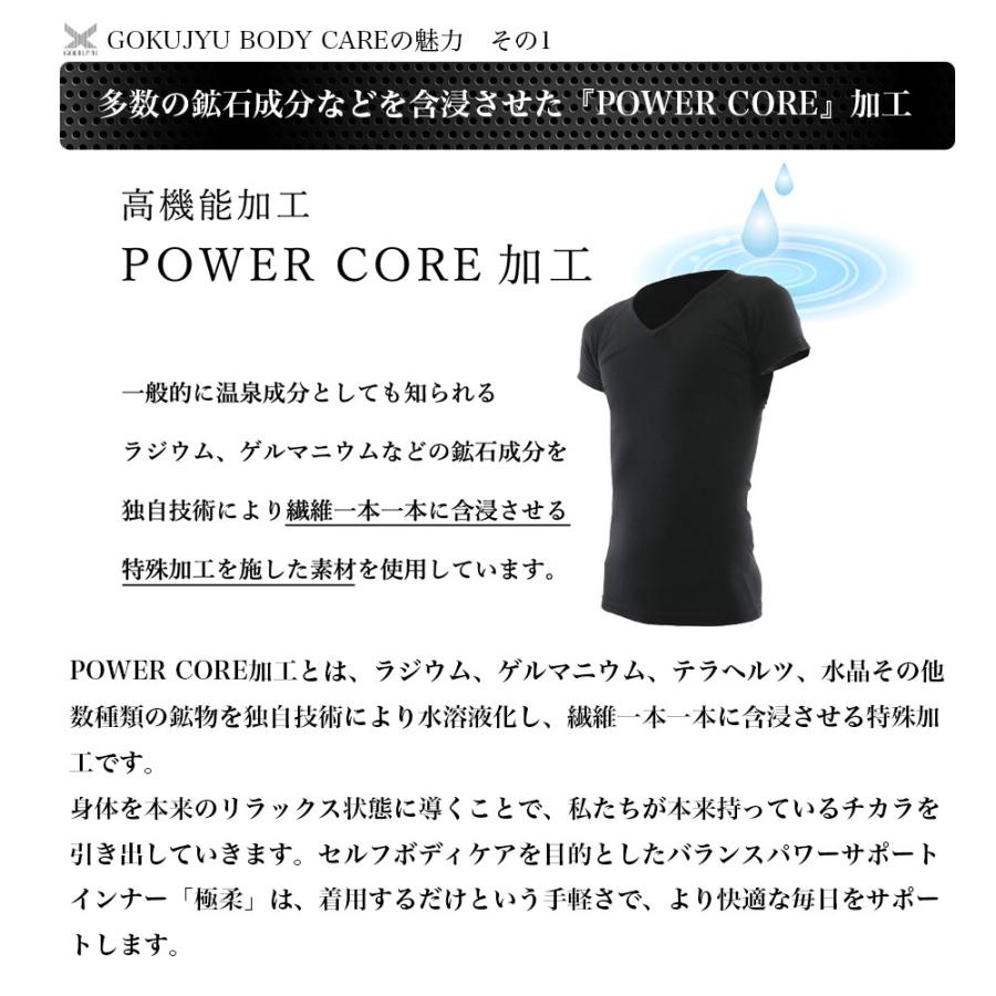 極柔 GOKUJYU 長袖クルーネック サポートインナー |  | 06