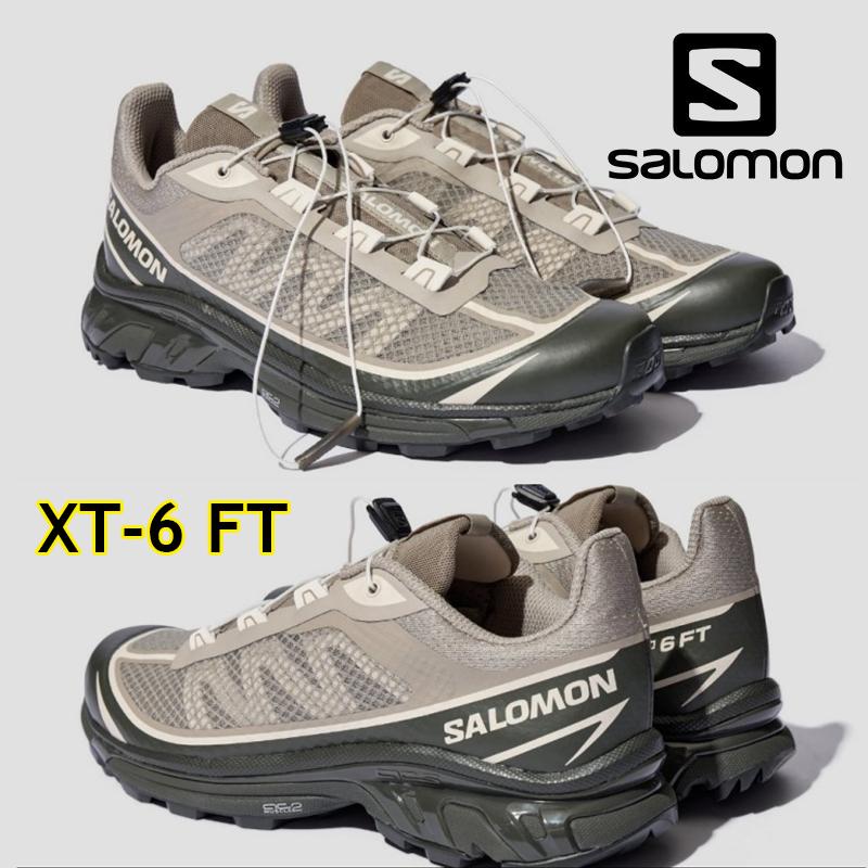 サロモン SALOMON スニーカー XT-6 FT Vintage Khaki トレイル