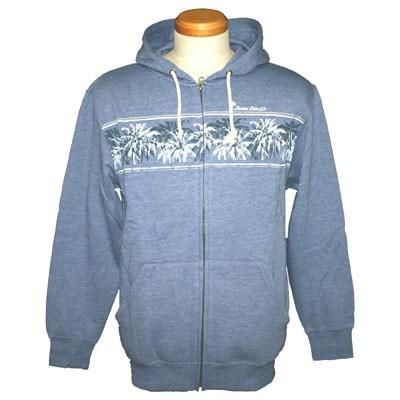 PIKO(ピコ)_メンズ_裏起毛_ジップパーカー【L／ネイビー(76