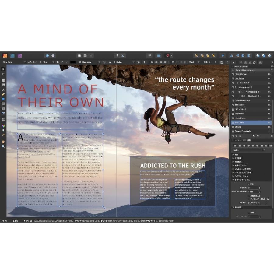 Affinity Publisher ダウンロード版 印刷 出版 パブリッシング Windows Mac 動画、画像、音楽ソフト｜reneeds｜05