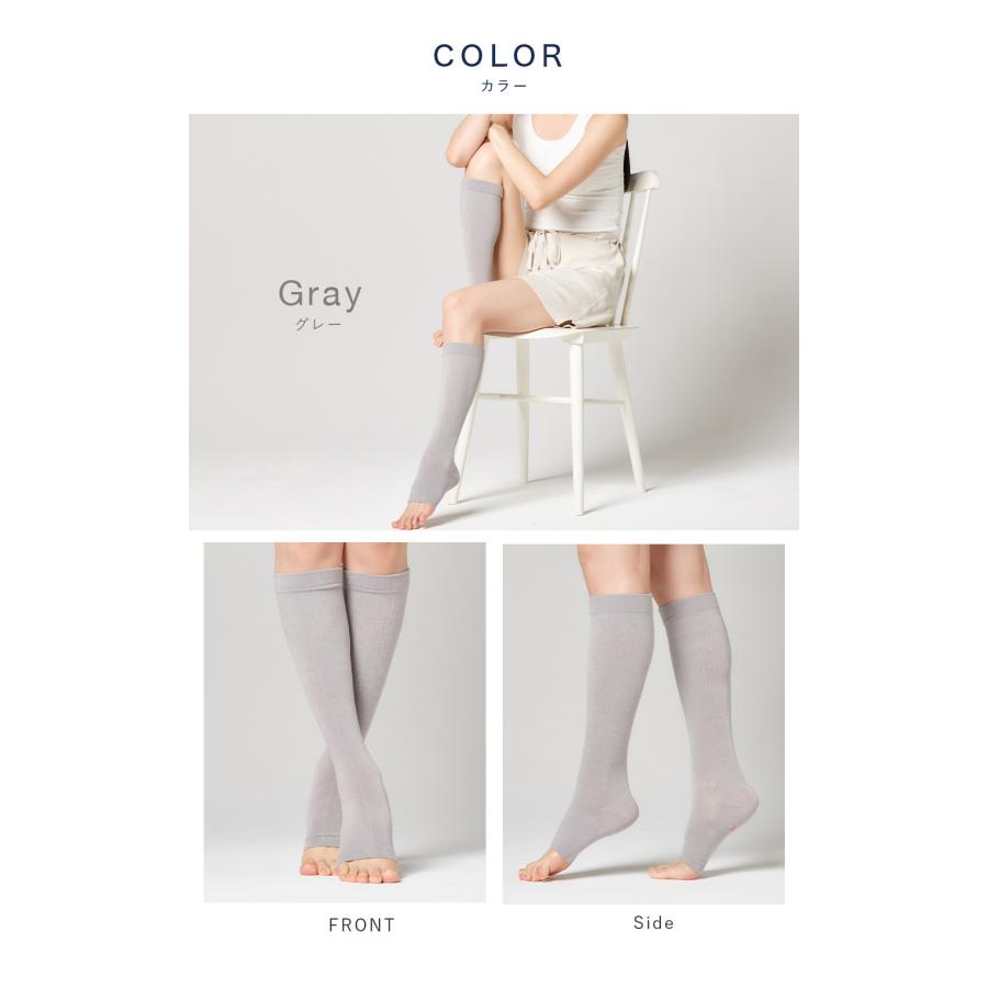 【新品】★Dr.Scholl★ふくらはぎキュッと引き締めハイソックス★2足組★A Dr.Scholl シルク入り引き締めソックス ハイソックスタイプ レーヨン