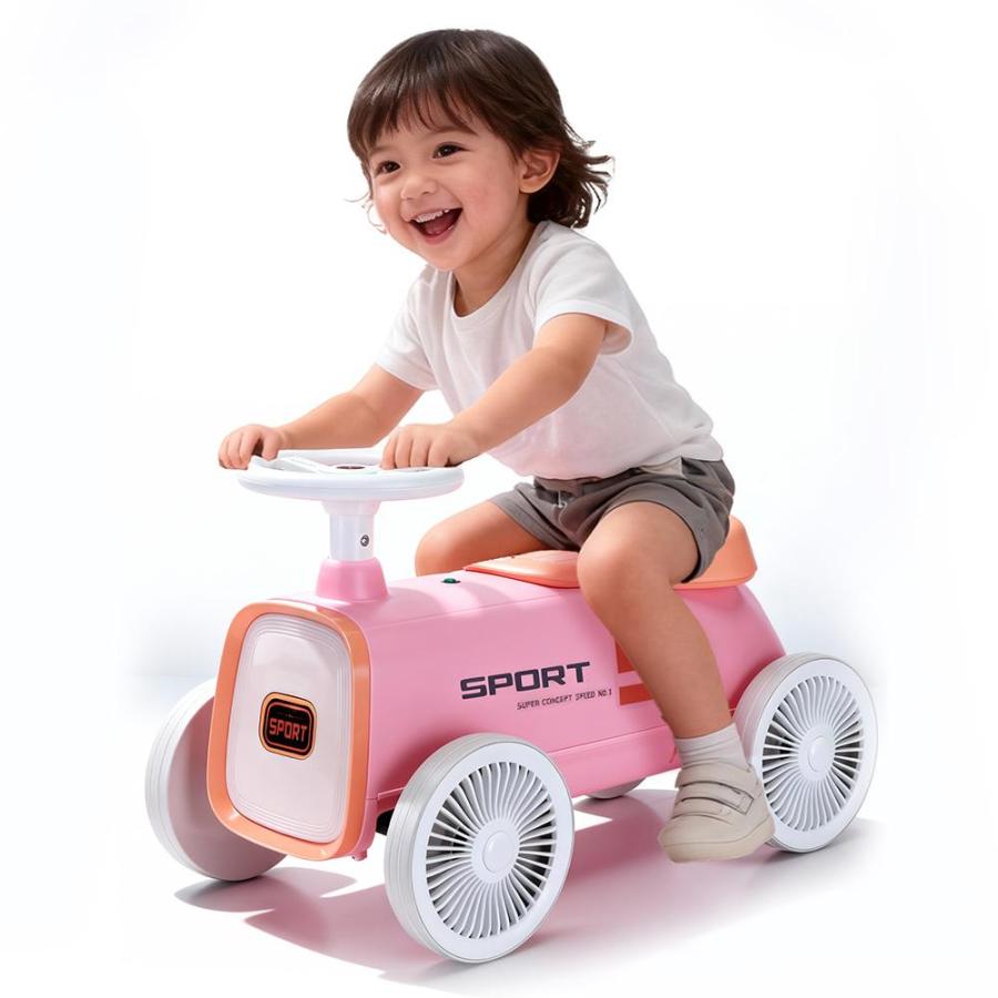 乗用玩具 車 おもちゃ 乗り物 足けり 子供用バランスカー 四輪 