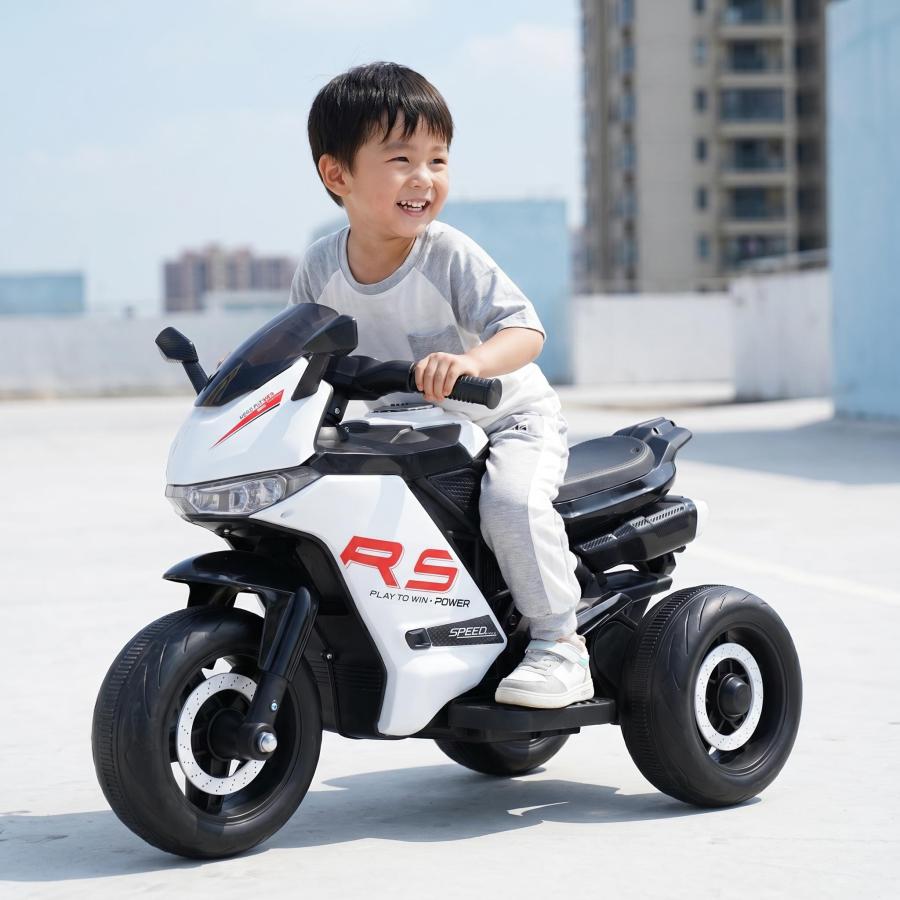 こども用電動乗用3輪バイク〈 〉 電動乗用玩具 子供用電動3輪バイク キッズバイク 孫 誕生日 お祝い