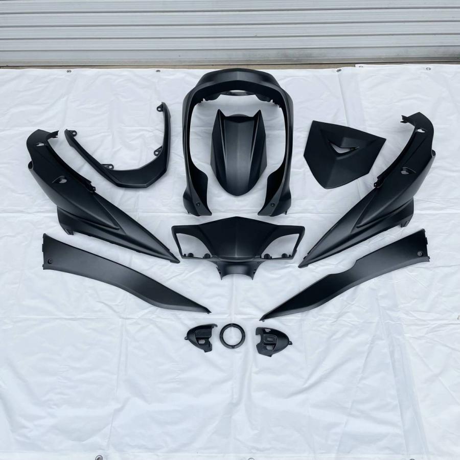 シグナスX SE44J 外装 カウル 12点 セット マットブラック 社外 シグナスX SE44J 外装 カウル 12点 セット マットブラック 社外
