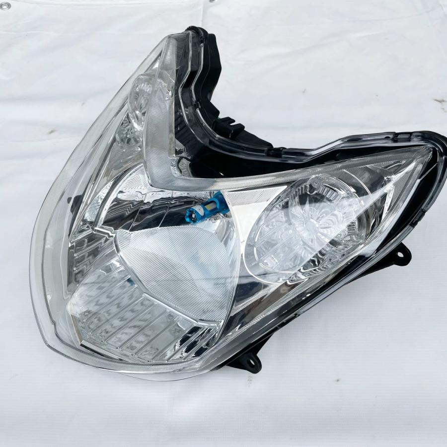 シグナスX SE44J 2型 07-12 LED ヘッドライト 純正タイプ H4青 シグナスX SE44J 2型 07-12 LED ヘッドライト 純正タイプ H4青