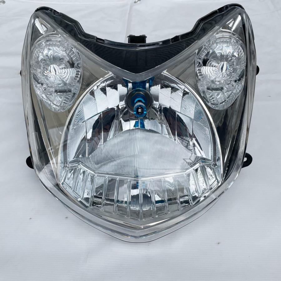 シグナスX SE44J 2型 07-12 LED ヘッドライト 純正タイプ H4青 シグナスX SE44J 2型 07-12 LED ヘッドライト 純正タイプ H4青