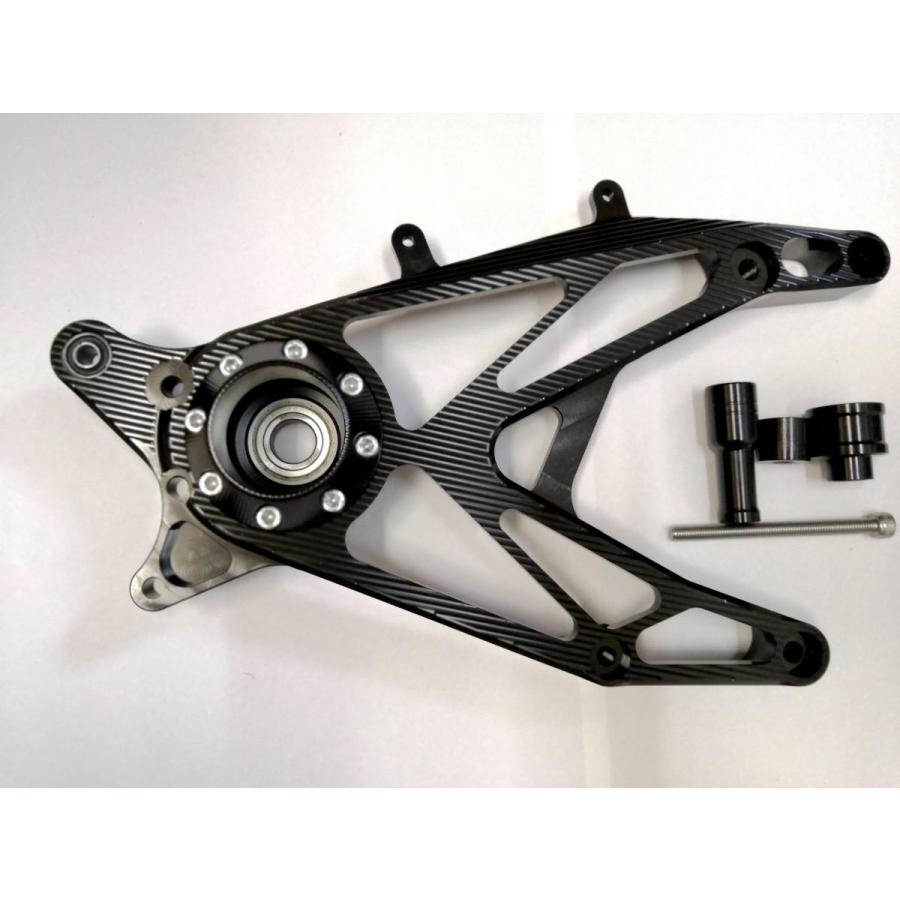 Cygnus-x シグナス SE44J/SE12J 1〜3型CNC アルミ スイングアーム 黒