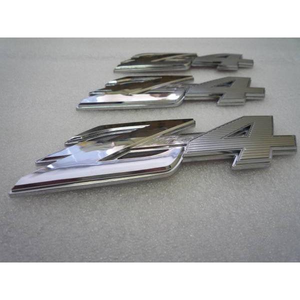 DIO ディオ Z4 立体 メッキ エンブレム 3点/セット 社外 : レンカヤフ