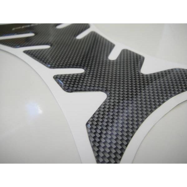 タンクカーボン風 プロテクター タンクパッド シール 小