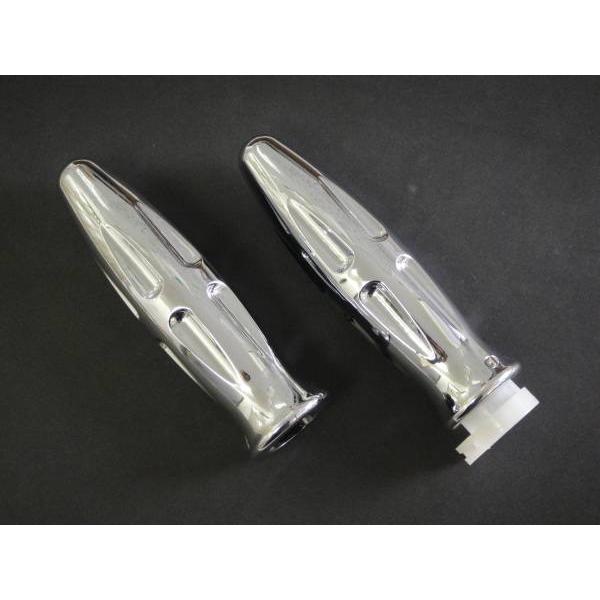 新品 本田 メッキ ハンドルグリップ フォルツァ フュージョン 等